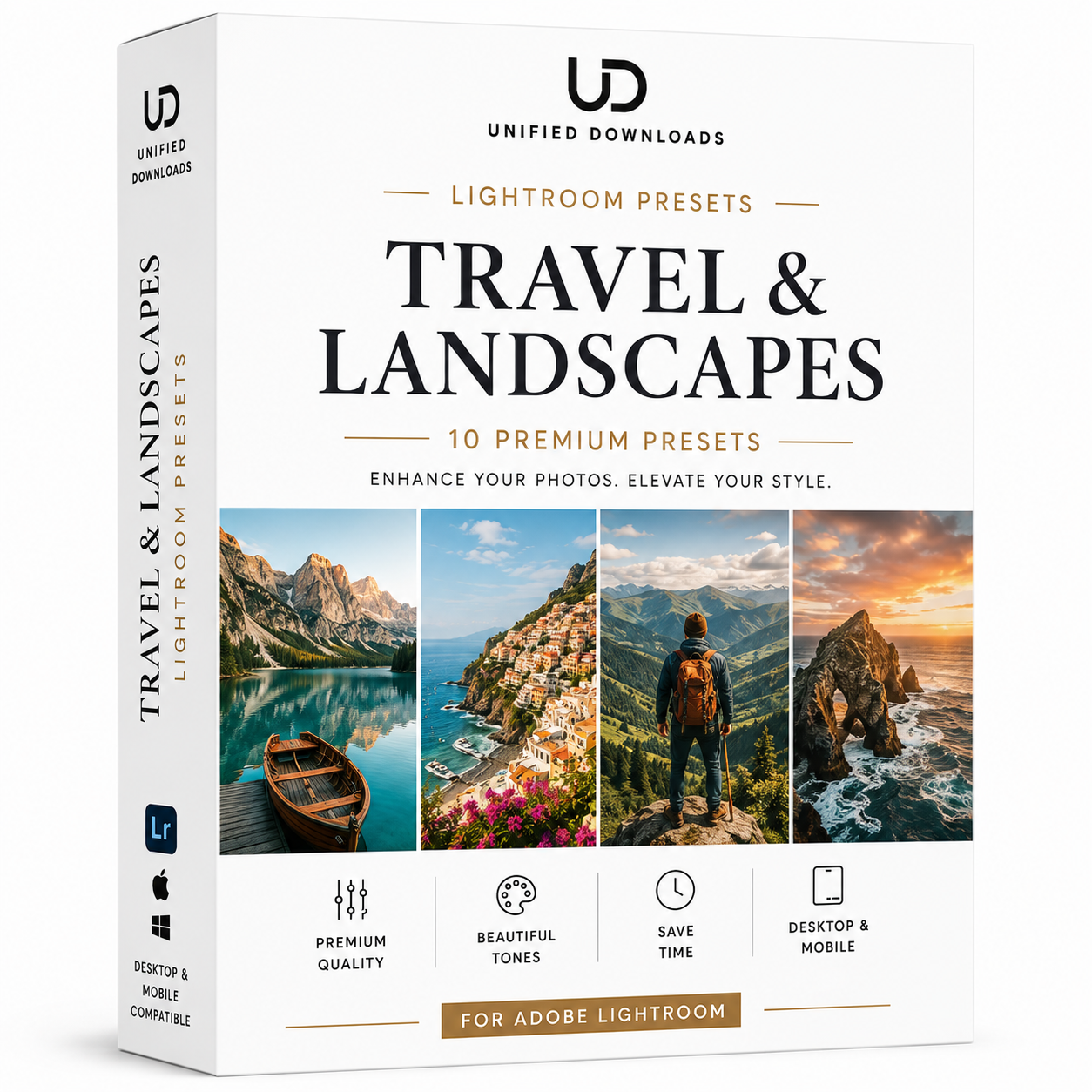 Travel & Landscape – Lightroom Presets (10 Pack)